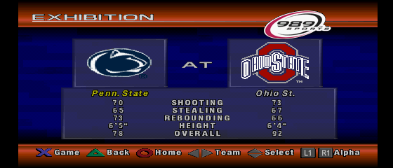 NCAA Final Four 2000 Screenthot 2
